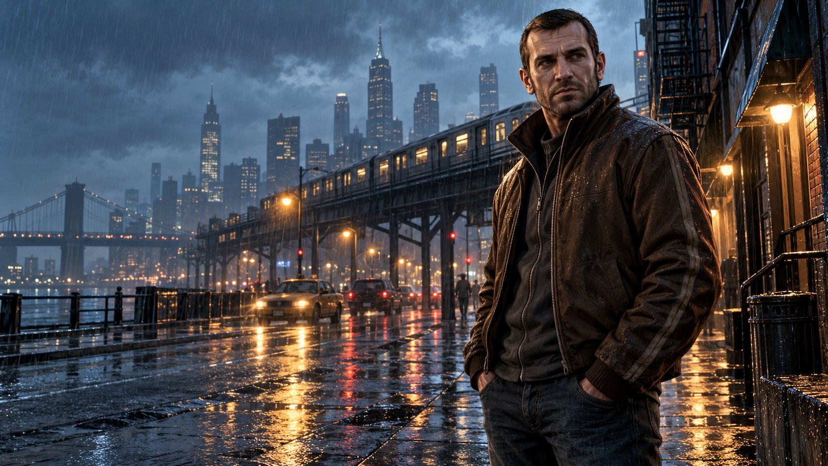 Unofficial fan art for Grand Theft Auto IV